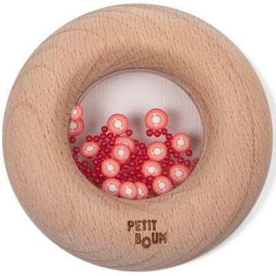 Hochet sensoriel Sensory Donut tomates