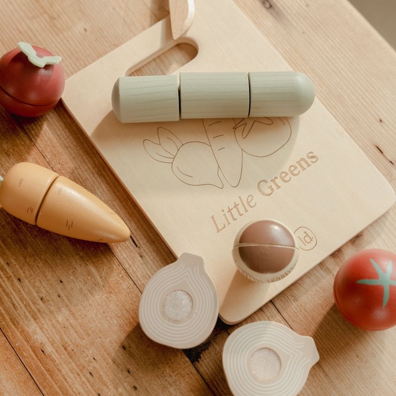 Légumes à découper en bois FSC