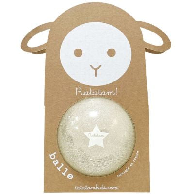 Ballon paillettes Argent (10 cm)