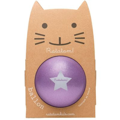 Ballon paillettes Violet (22 cm)