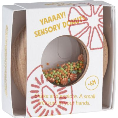 Hochet sensoriel Sensory Donut carottes