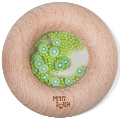 Hochet sensoriel Sensory Donut Kiwi