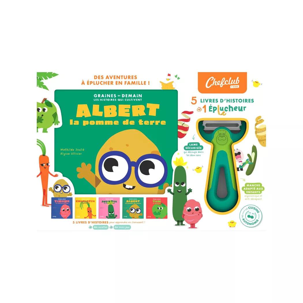 Coffret Graines de Demain et son éplucheur