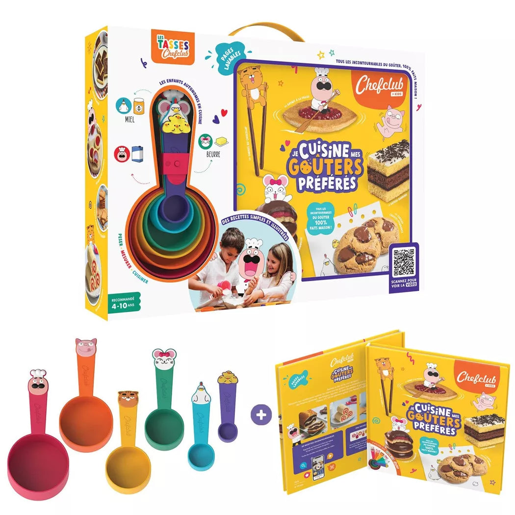 Coffret Kids : Je cuisine mes goûters préférés