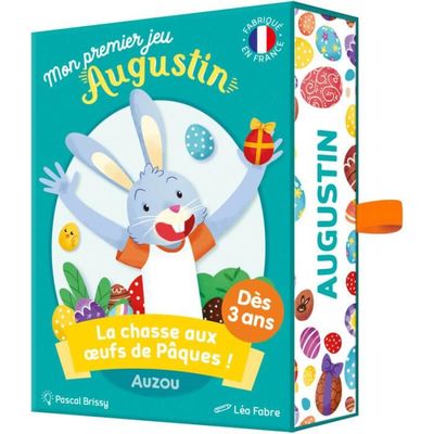 JEU DE CARTES - MON PREMIER JEU AUGUSTIN - LA CHASSE AUX OEUFS DE PÂQUES !
