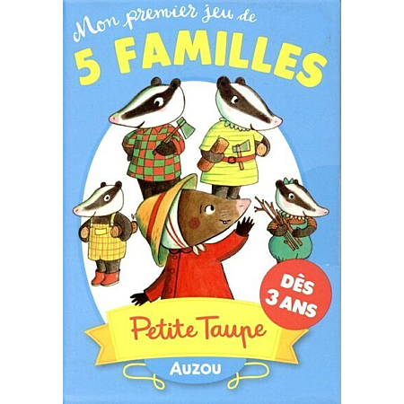 JEU DES 5 FAMILLES PETITE TAUPE (Coffret)