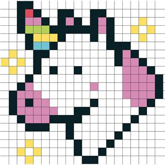 Jeu magnétique - Pixels kawaii