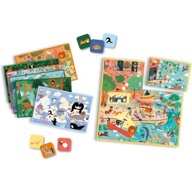 Cherche et Trouve Les Animaux du Monde