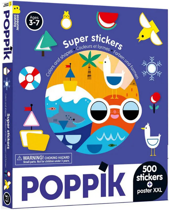 BOX STICKERS ENFANT / COULEURS ET FORMES