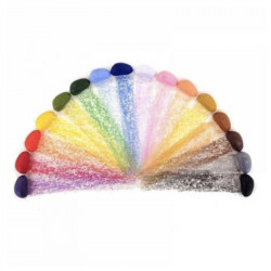 Crayon rocks sac 16 couleurs / crayon de cire ergonomique