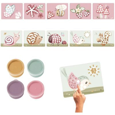 Kit de peinture au doigt Fairy Garden
