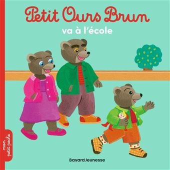 Livre Petit Ours Brun va à l'école