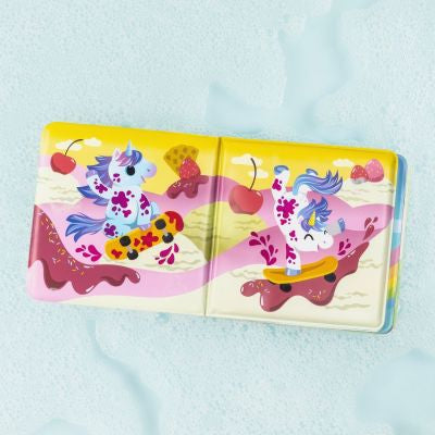 Livre de bain licorne