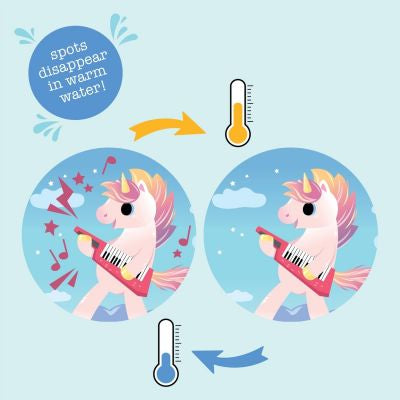 Livre de bain licorne