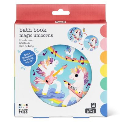 Livre de bain licorne
