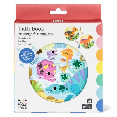 Livre de bain dinosaures