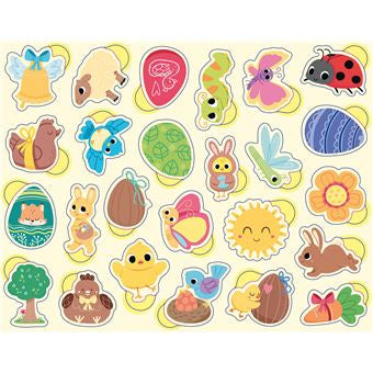 Boite 300 gommettes métal - Pâques