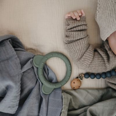 Anneau de Dentition Modèle Ours - Coloris Vert