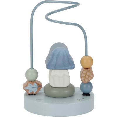 Petit boulier spirale champignon en bois FSC Forest Friends