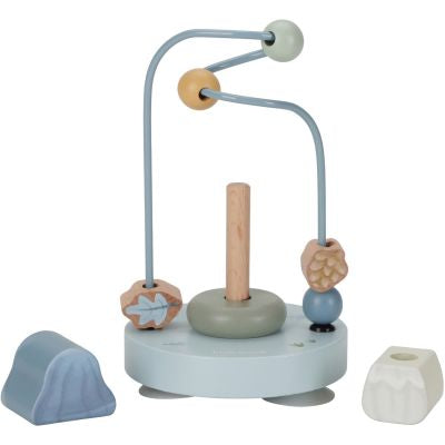 Petit boulier spirale champignon en bois FSC Forest Friends