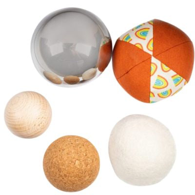 Lot de 5 balles sensorielles