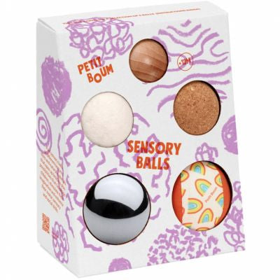 Lot de 5 balles sensorielles